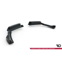 Arriere Splitter (avec une barre verticale) Porsche 718 Cayman GTS 982c