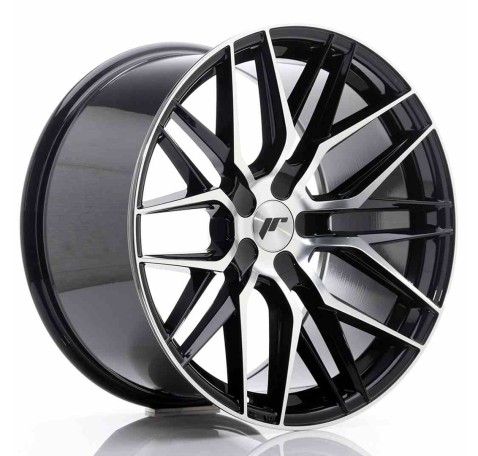 JR Wheels JR28 19x10,5 ET20-40 5H BLANK Gloss Black Machined Face