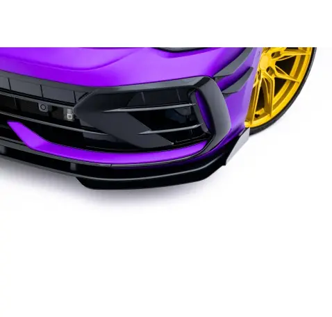 Street Pro Lame Du Pare-Chocs Avant + Flaps Volkswagen Golf R Hatchback Mk8 Facelift