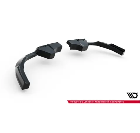 Arriere Splitter (avec une barre verticale) Mini Countryman JCW U25