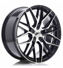 JR Wheels JR28 19x8,5 ET35-40 5H BLANK Gloss Black Machined Face