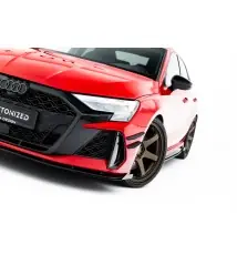 Street Pro Lame Du Pare-Chocs Avant + Flaps Audi RS3 Sedan 8Y Facelift