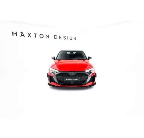 Street Pro Lame Du Pare-Chocs Avant + Flaps Audi RS3 Sedan 8Y Facelift