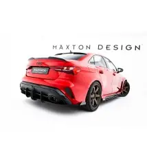 Street Pro Central Diffuseur Arriere + Flaps Audi RS3 Sedan 8Y Facelift