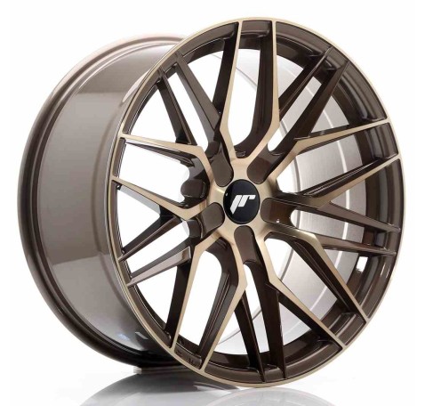 JR Wheels JR28 20x10 ET20-40 5H BLANK Platinum Bronze