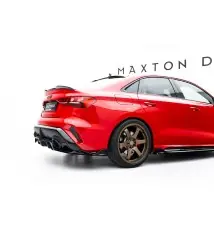Arriere Splitter (avec une barre verticale) V.2 Audi RS3 Sedan 8Y Facelift
