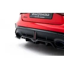 Arriere Splitter (avec une barre verticale) V.2 Audi RS3 Sedan 8Y Facelift