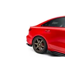 Arriere Splitter (avec une barre verticale) V.2 Audi RS3 Sedan 8Y Facelift