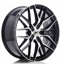 JR Wheels JR28 20x8,5 ET40 5H BLANK Gloss Black Machined Face