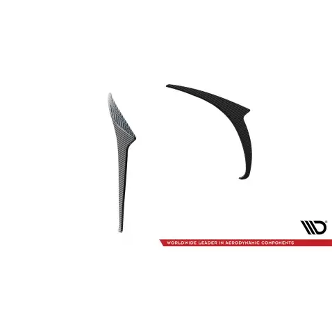 Prepreg Rear Bumper Carbon Canards Mercedes-AMG GT 63 / 55 / 63 S E Performance C192