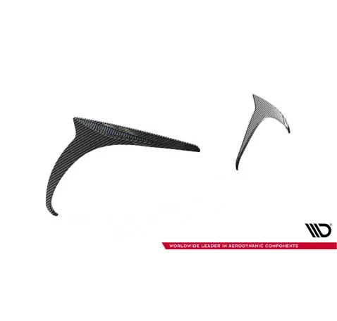 Prepreg Rear Bumper Carbon Canards Mercedes-AMG GT 63 / 55 / 63 S E Performance C192