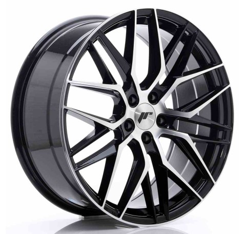 JR Wheels JR28 20x8,5 ET40 5x112 Gloss Black Machined Face