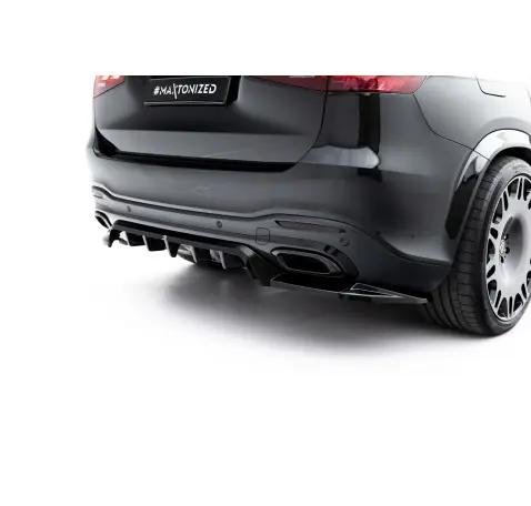 Arriere Splitter (avec une barre verticale) Mercedes-Benz GLS AMG-Line X167 Facelift