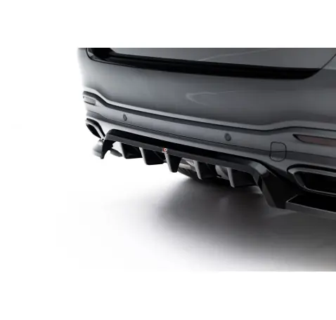 Arriere Splitter (avec une barre verticale) Mercedes-Benz GLS AMG-Line X167 Facelift