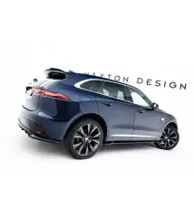Arriere Splitter (avec une barre verticale) Jaguar F-Pace R-Sport X761 Facelift