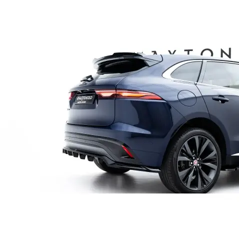 Arriere Splitter (avec une barre verticale) Jaguar F-Pace R-Sport X761 Facelift