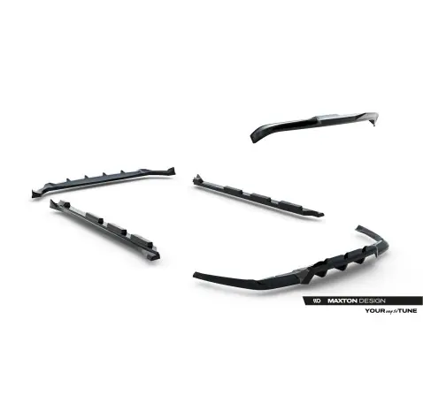 Ensemble Diffuseur Land Rover Range Rover Velar R-Dynamic Mk1 (Le kit n'est pas compatible avec un attelage)