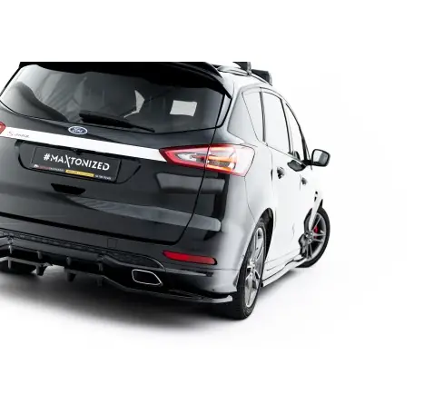 Arriere Splitter (avec une barre verticale) Ford S-Max ST-Line Mk2 Facelift