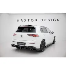 Lames De Pare-Chocs Arrière Latérales V.4 + Ailerons Volkswagen Golf GTI / GTE Mk8