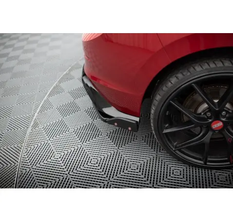 Lames De Pare-Chocs Arrière Latérales V.4 + Ailerons Volkswagen Golf GTI / GTE Mk8