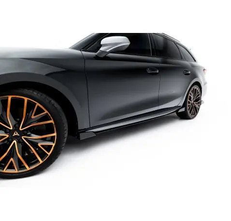 Street Pro Rajouts Des Bas De Caisse + Flaps Cupra Leon ST / Hatchback Aero Mk1 / Mk1 Facelift