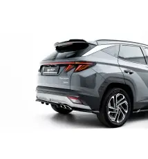 Arriere Splitter (avec une barre verticale) Hyundai Tucson Mk4 Facelift