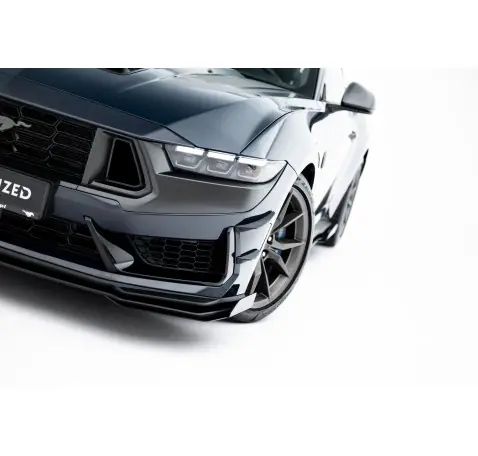 Street Pro Lame Du Pare-Chocs Avant + Flaps Ford Mustang Dark Horse Mk7