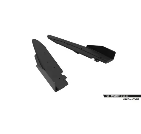 Street Pro Lame Du Pare Chocs Arriere + Flaps Ford Mustang Dark Horse Mk7