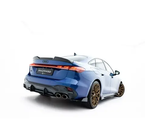 Street Pro Lame Du Pare Chocs Arriere + Flaps Audi S5 Sedan / Avant B10