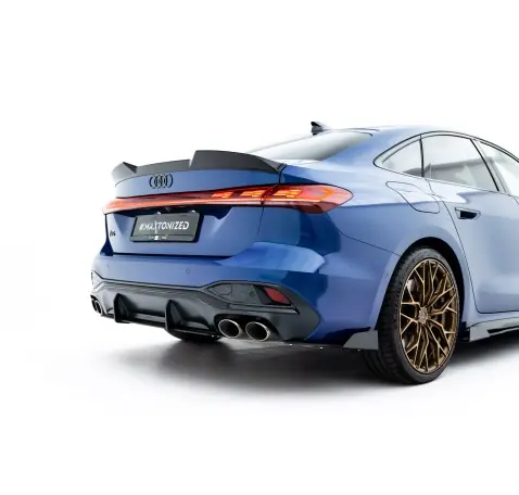 Street Pro Lame Du Pare Chocs Arriere + Flaps Audi S5 Sedan / Avant B10