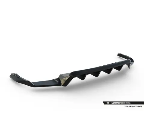 Arriere Splitter (avec une barre verticale) Volkswagen Touareg R-Line Mk3 Facelift