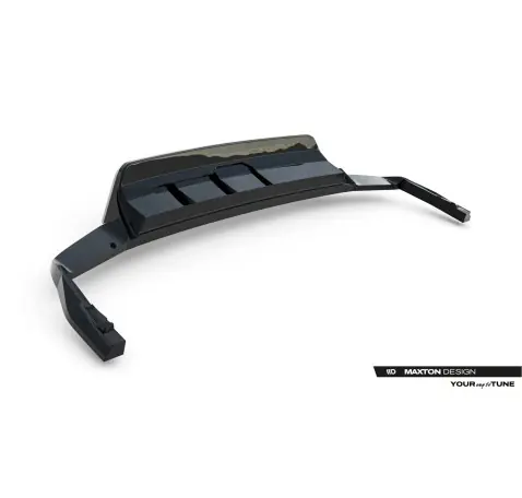 Arriere Splitter (avec une barre verticale) Volkswagen Touareg R-Line Mk3 Facelift