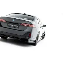 Arriere Splitter (avec une barre verticale) V.1 BMW 5 / i5 M-Pack Sedan / Touring G60 / G61