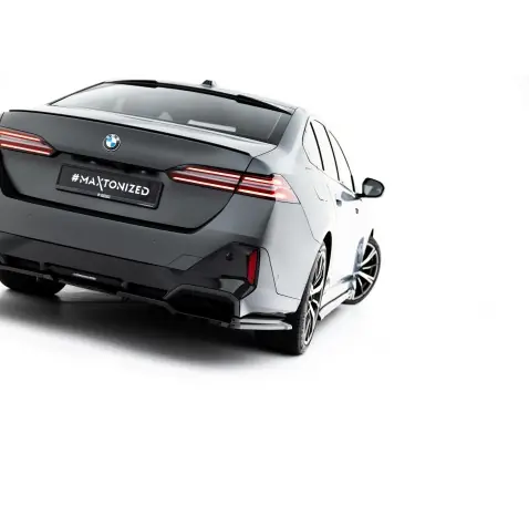 Arriere Splitter (avec une barre verticale) V.1 BMW 5 / i5 M-Pack Sedan / Touring G60 / G61