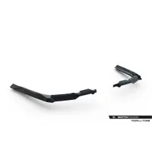 Arriere Splitter (avec une barre verticale) V.1 BMW 5 / i5 M-Pack Sedan / Touring G60 / G61