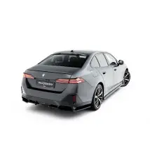 Arriere Splitter (avec une barre verticale) V.2 BMW 5 / i5 M-Pack Sedan / Touring G60 / G61