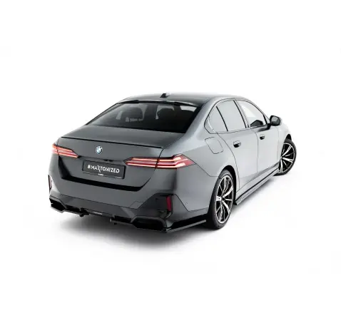 Arriere Splitter (avec une barre verticale) V.2 BMW 5 / i5 M-Pack Sedan / Touring G60 / G61 Arriere Splitter (avec une barre verticale) V.2 BMW 5 / i5 M-Pack Sedan / Touring G60 / G61