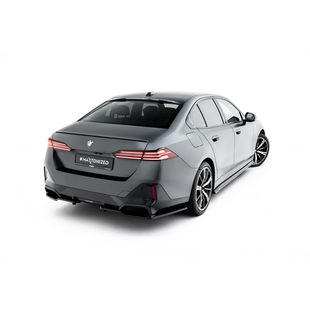 Arriere Splitter (avec une barre verticale) V.2 BMW 5 / i5 M-Pack Sedan / Touring G60 / G61
