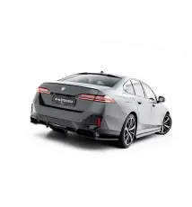 Arriere Splitter (avec une barre verticale) V.2 BMW 5 / i5 M-Pack Sedan / Touring G60 / G61