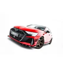 Fibre de Carbone Lame Du Pare-Chocs Avant Audi RS3 Sedan 8Y Facelift