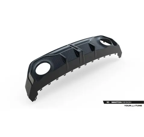 Fibre de Carbone Diffuseur Arrière Audi RS3 Sedan 8Y Facelift