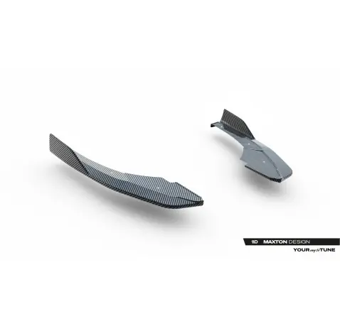 Fibre de Carbone Lames De Pare-Chocs Arrière Latérales Audi RS3 Sedan 8Y Facelift