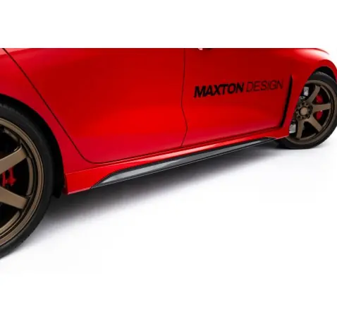 Fibre de Carbone Des Bas De Caisse V.2 Audi RS3 Sedan / Sportback 8Y / 8Y Facelift