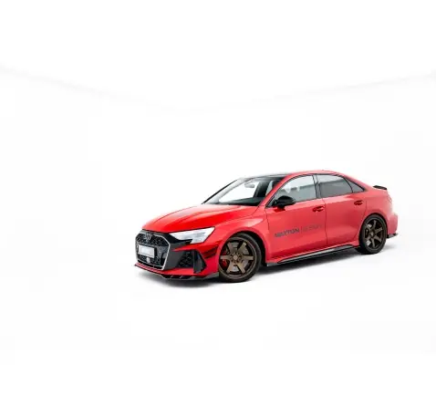 Fibre de Carbone Des Bas De Caisse V.1 Audi RS3 Sedan / Sportback 8Y / 8Y Facelift