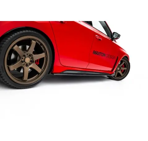 Set of Prepreg Carbon Fiber Side Skirts Audi RS3 Sedan 8Y Facelift