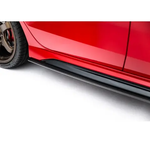 Set of Prepreg Carbon Fiber Side Skirts Audi RS3 Sedan 8Y Facelift