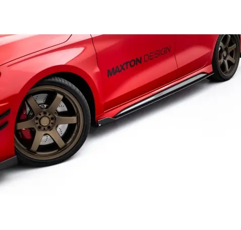 Set of Prepreg Carbon Fiber Side Skirts Audi RS3 Sedan 8Y Facelift