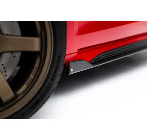 Set of Prepreg Carbon Fiber Side Skirts Audi RS3 Sedan 8Y Facelift