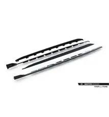 Set of Prepreg Carbon Fiber Side Skirts Audi RS3 Sedan 8Y Facelift