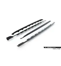 Set of Prepreg Carbon Fiber Side Skirts Audi RS3 Sedan 8Y Facelift